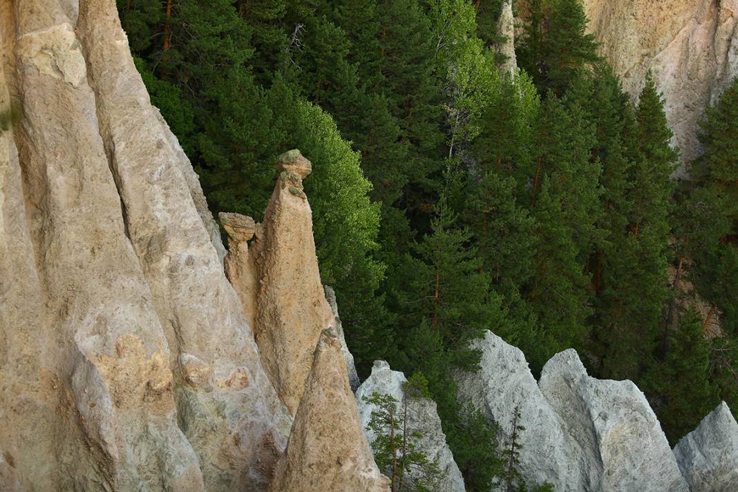 Heyelan sonucu oluştu... İşte 'Karadeniz’in Kapadokya'sı' 13