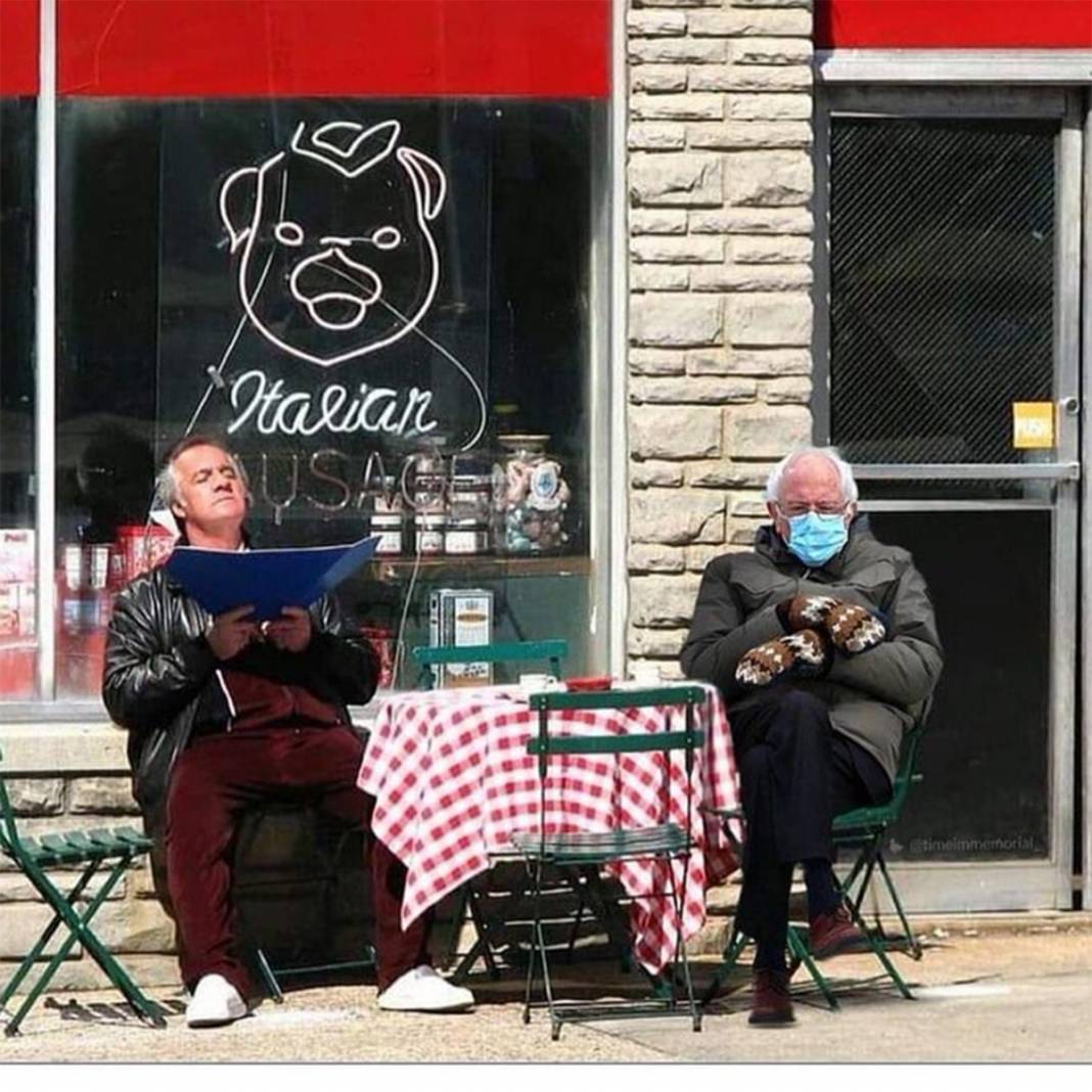 Bernie Sanders sosyal medyayı salladı 1