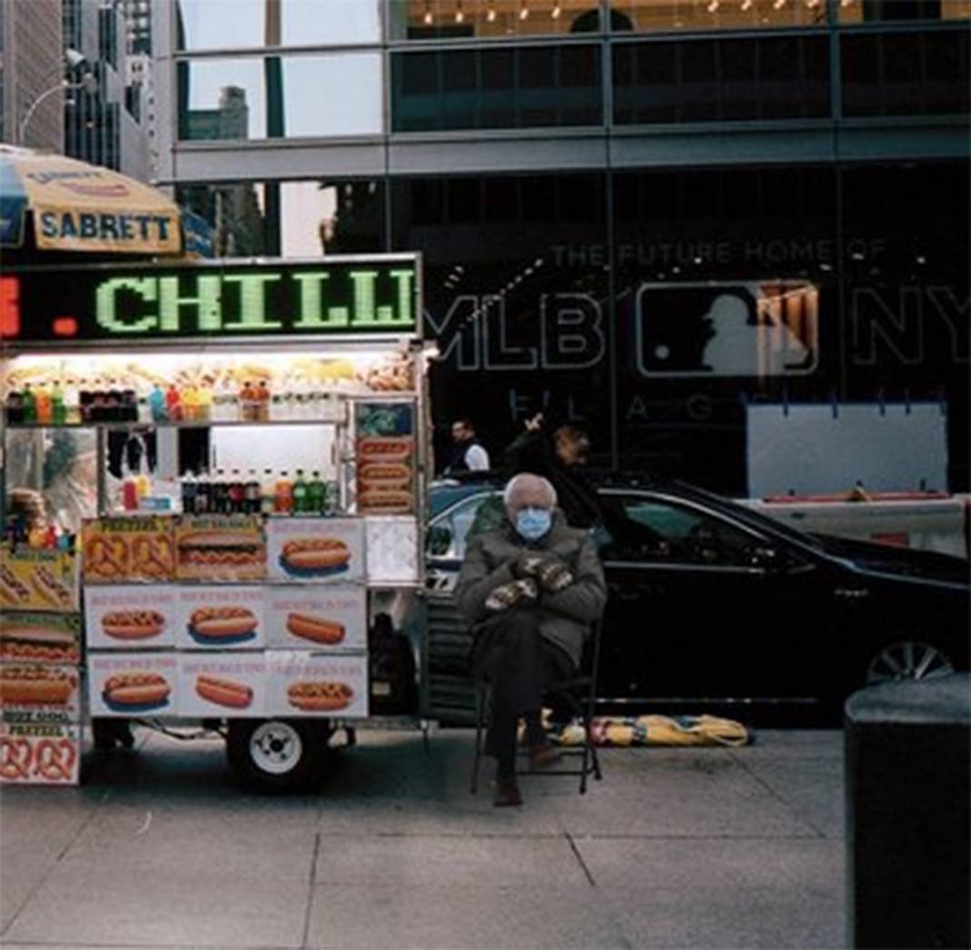 Bernie Sanders sosyal medyayı salladı 5