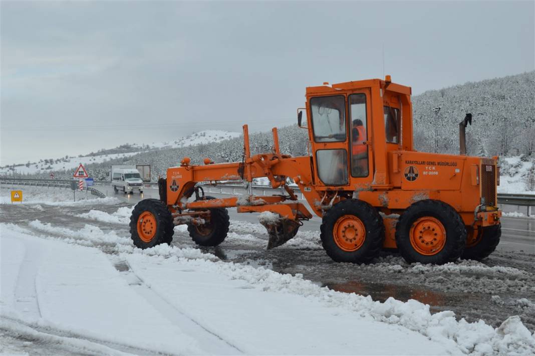 Lodos bitti, kar başladı... İşte kar yağışı olan iller 24