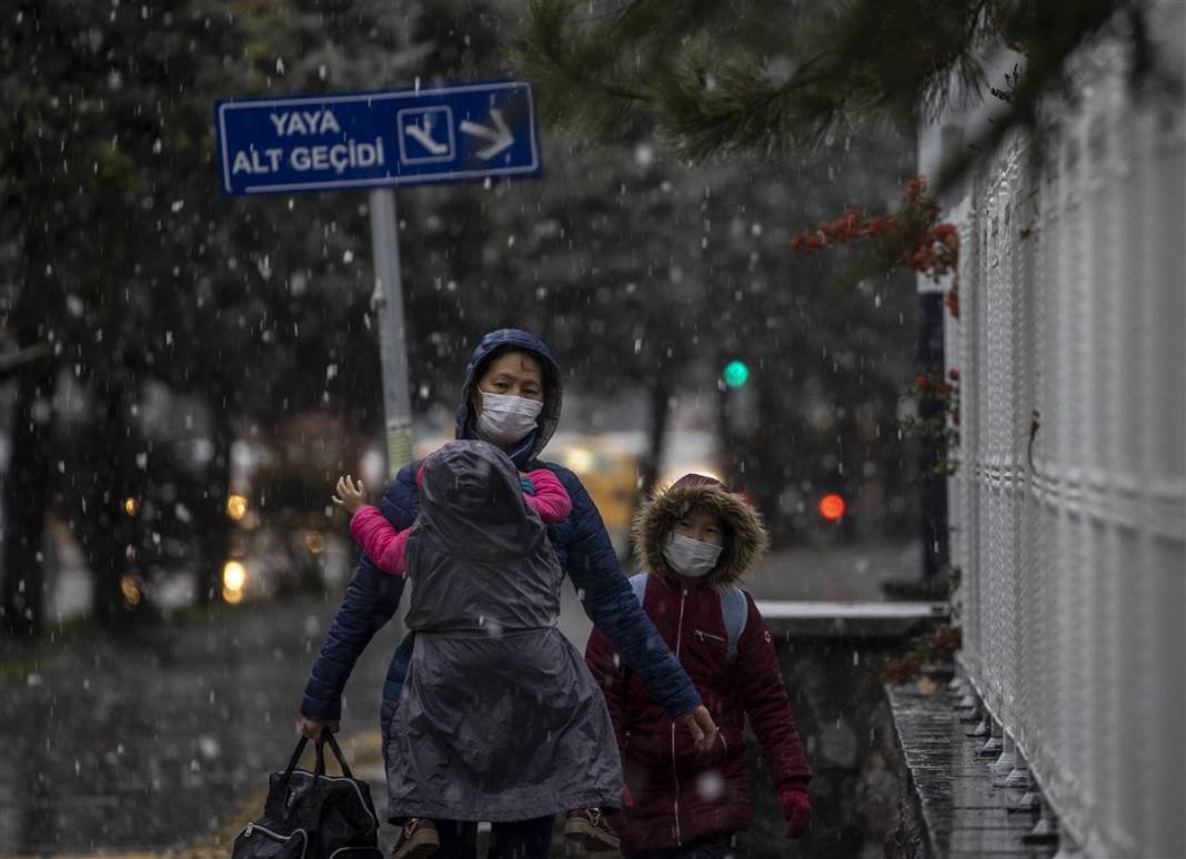 Lodos bitti, kar başladı... İşte kar yağışı olan iller 2
