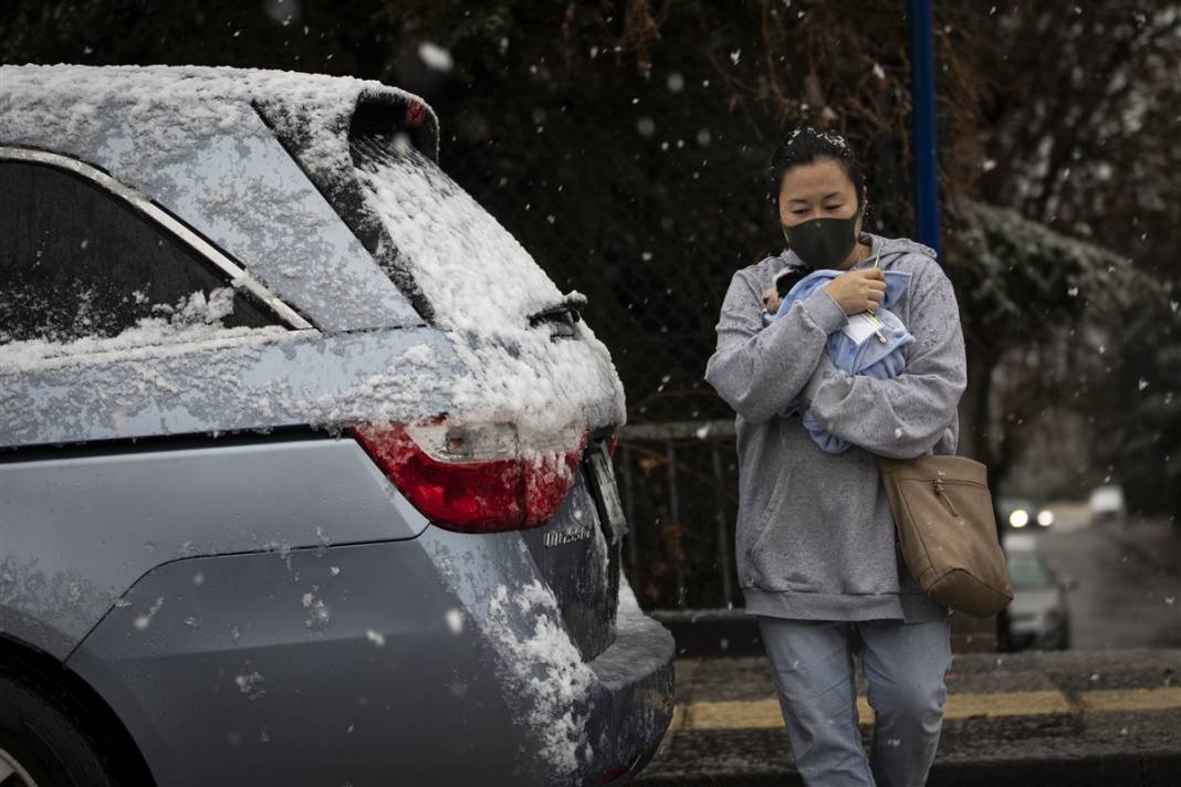 Lodos bitti, kar başladı... İşte kar yağışı olan iller 9