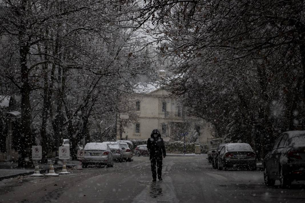 Lodos bitti, kar başladı... İşte kar yağışı olan iller 13