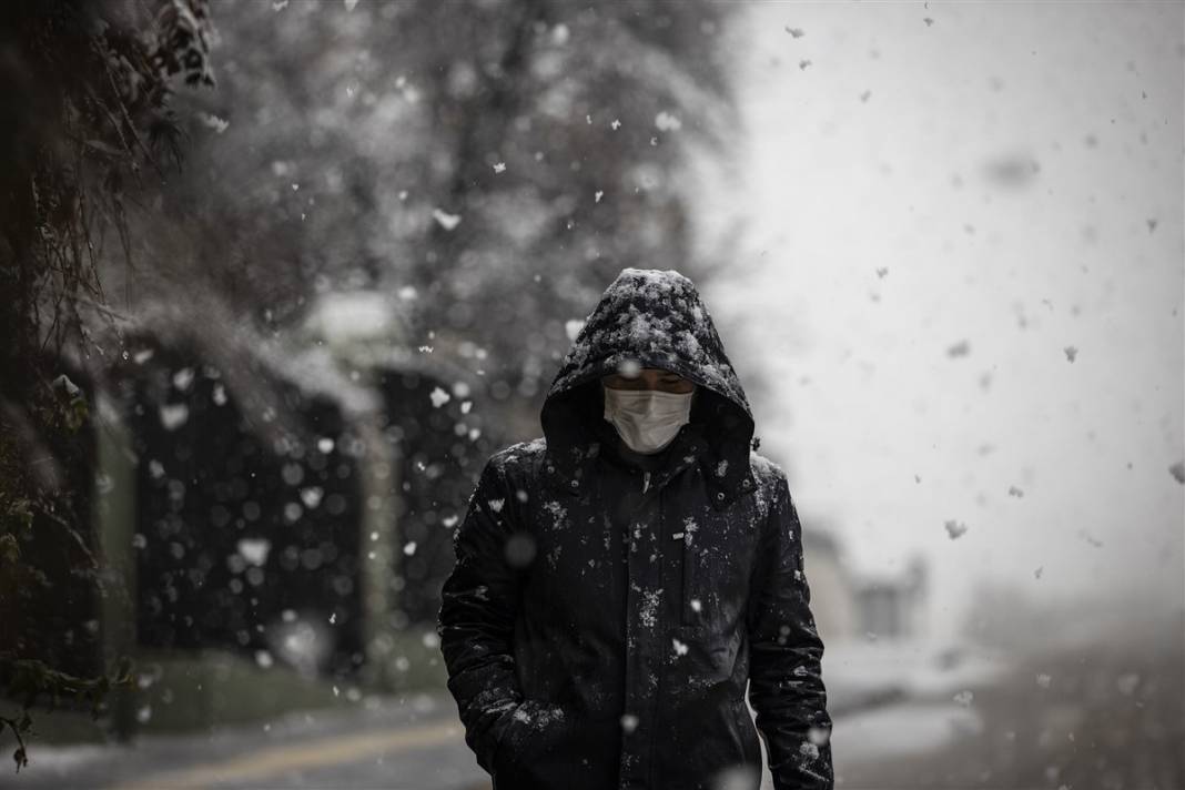 Lodos bitti, kar başladı... İşte kar yağışı olan iller 14