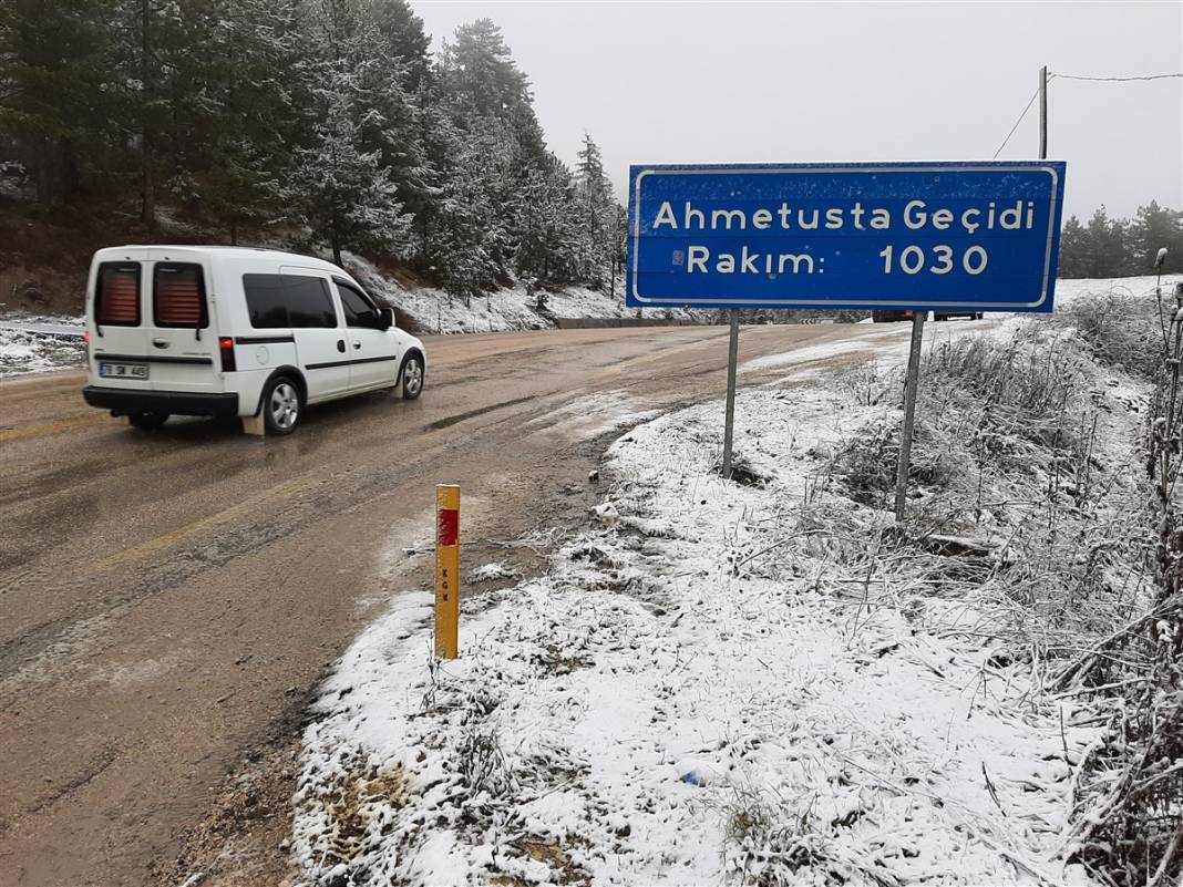 Lodos bitti, kar başladı... İşte kar yağışı olan iller 28