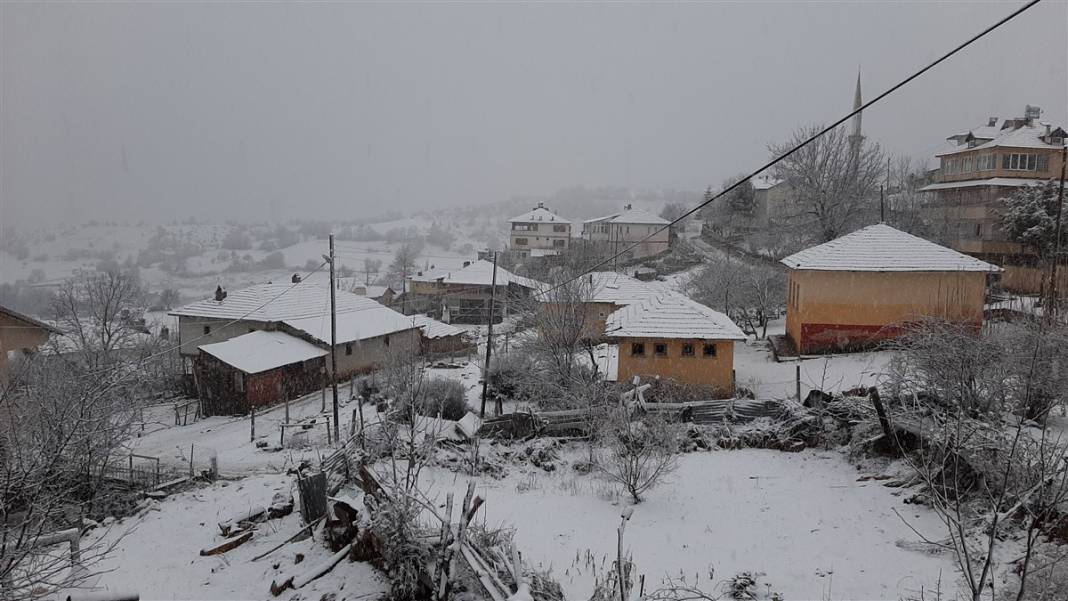 Lodos bitti, kar başladı... İşte kar yağışı olan iller 29