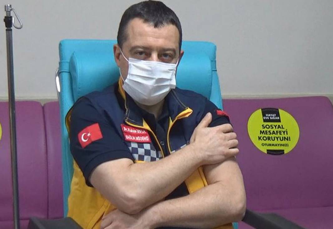 Sağlık çalışanlarına aşılama başladı 19