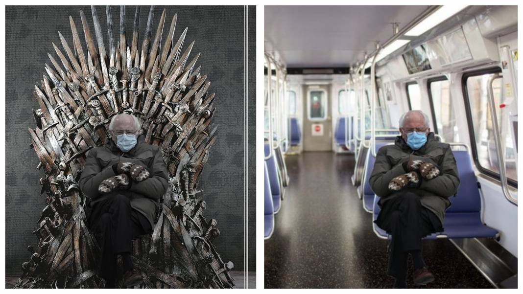 Bernie Sanders sosyal medyayı salladı 10