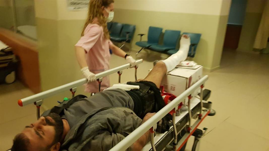 Bomba atılmış gibi! Fabrikada korkutan patlama 5