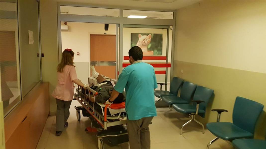 Bomba atılmış gibi! Fabrikada korkutan patlama 6