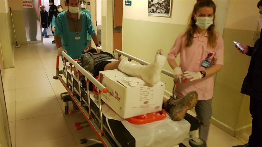 Bomba atılmış gibi! Fabrikada korkutan patlama 7