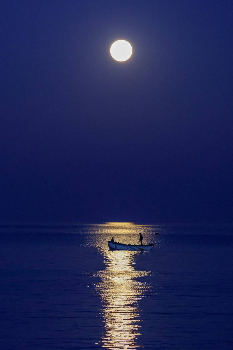 Yakamoz izleri... Görüntüler Van'dan 11