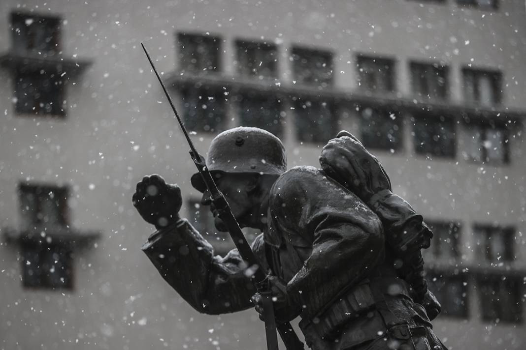 Beklenen kar yağışı başladı 9