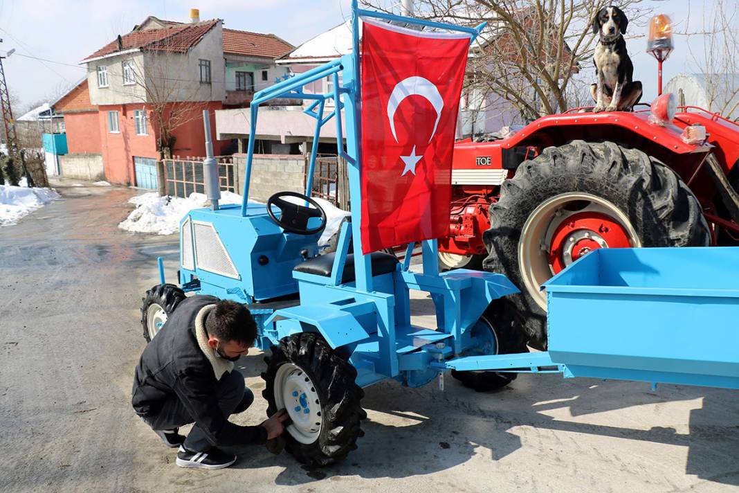 Yerli Elon Musk yaptığı traktörü Erdoğan'a hediye etmek istiyor 11