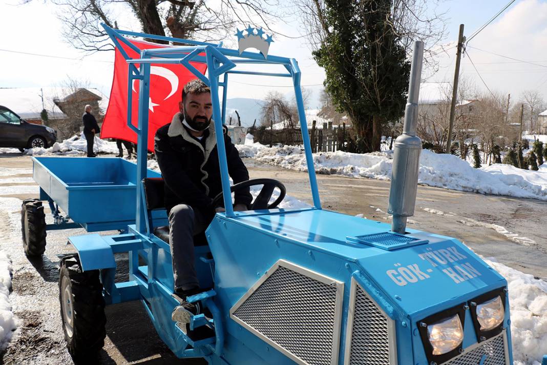 Yerli Elon Musk yaptığı traktörü Erdoğan'a hediye etmek istiyor 7