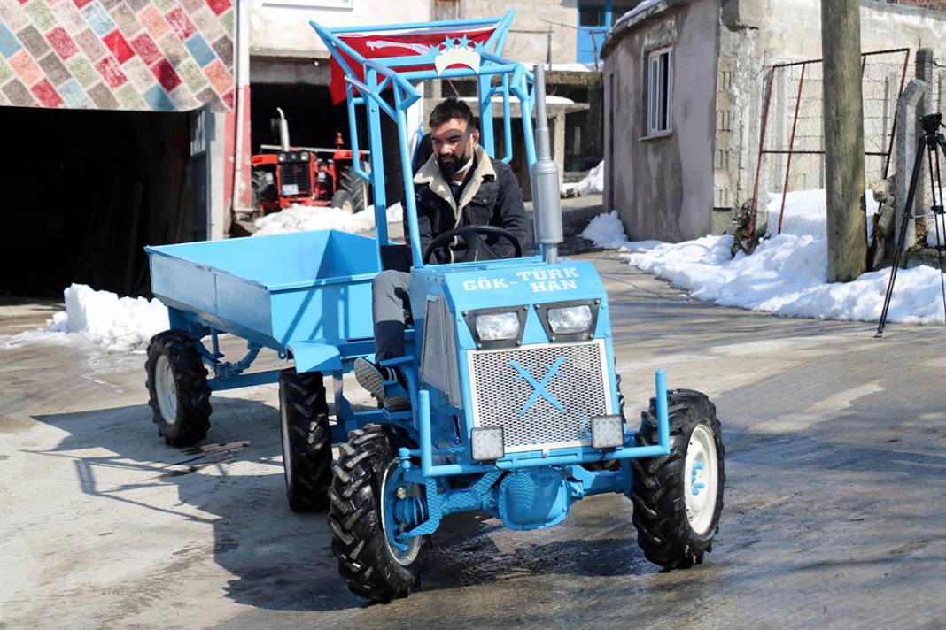 Yerli Elon Musk yaptığı traktörü Erdoğan'a hediye etmek istiyor 8