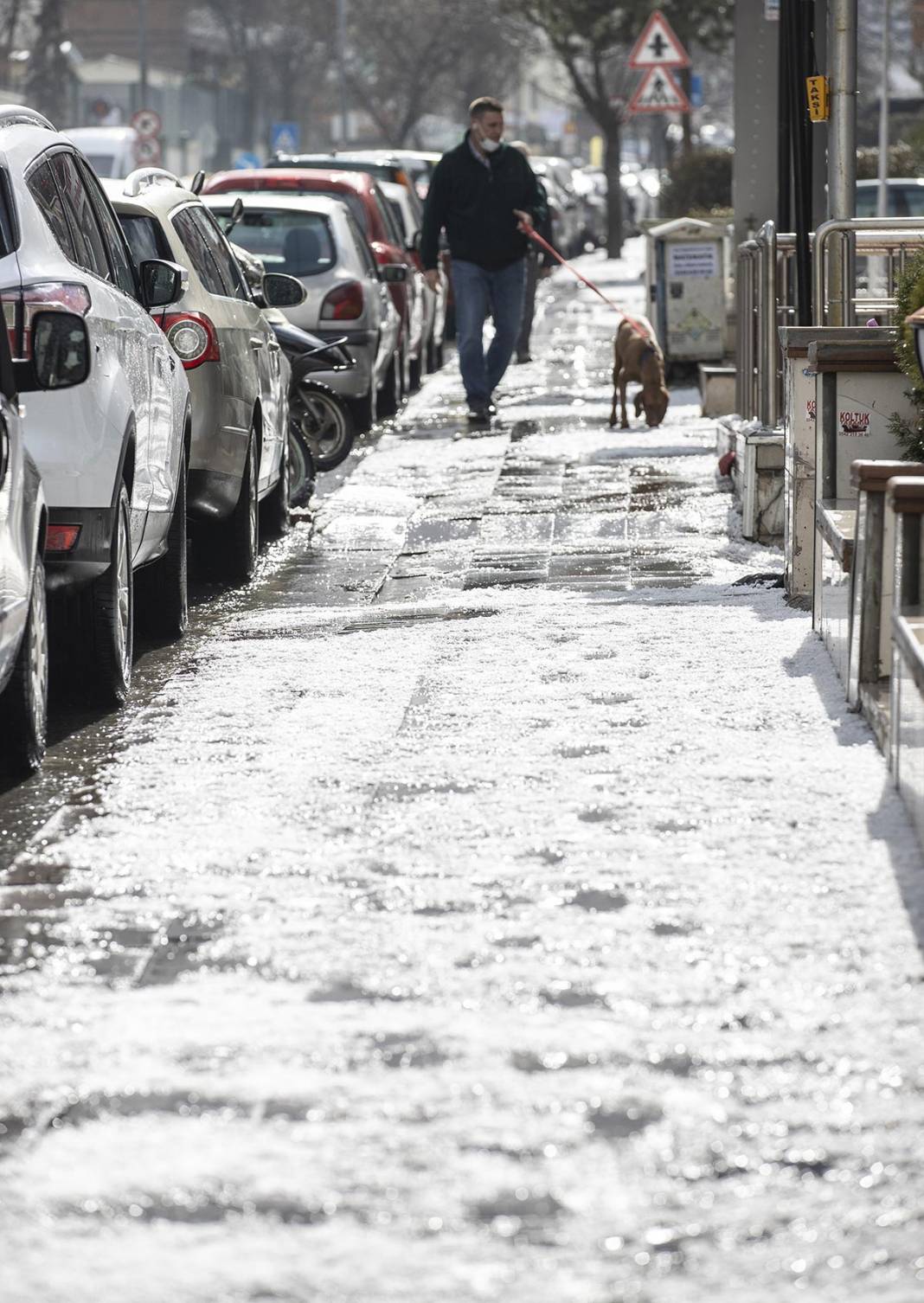 Ankara'da dolu yağışı 4
