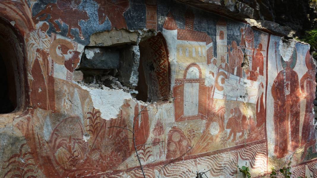 Sümela Manastırı'ndaki şapel turizme açılacak 7