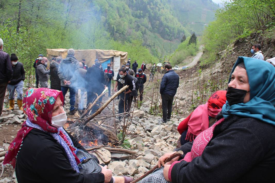 İkizdere nöbette: Onlar bezecek biz bezmeyeceğiz 3