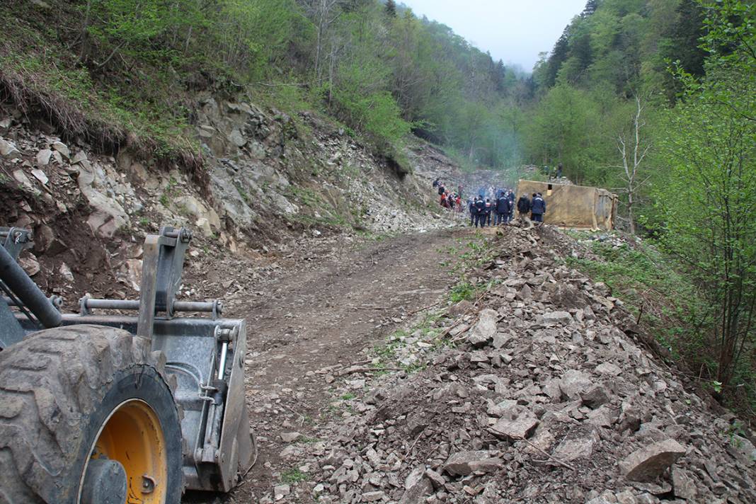 İkizdere nöbette: Onlar bezecek biz bezmeyeceğiz 8
