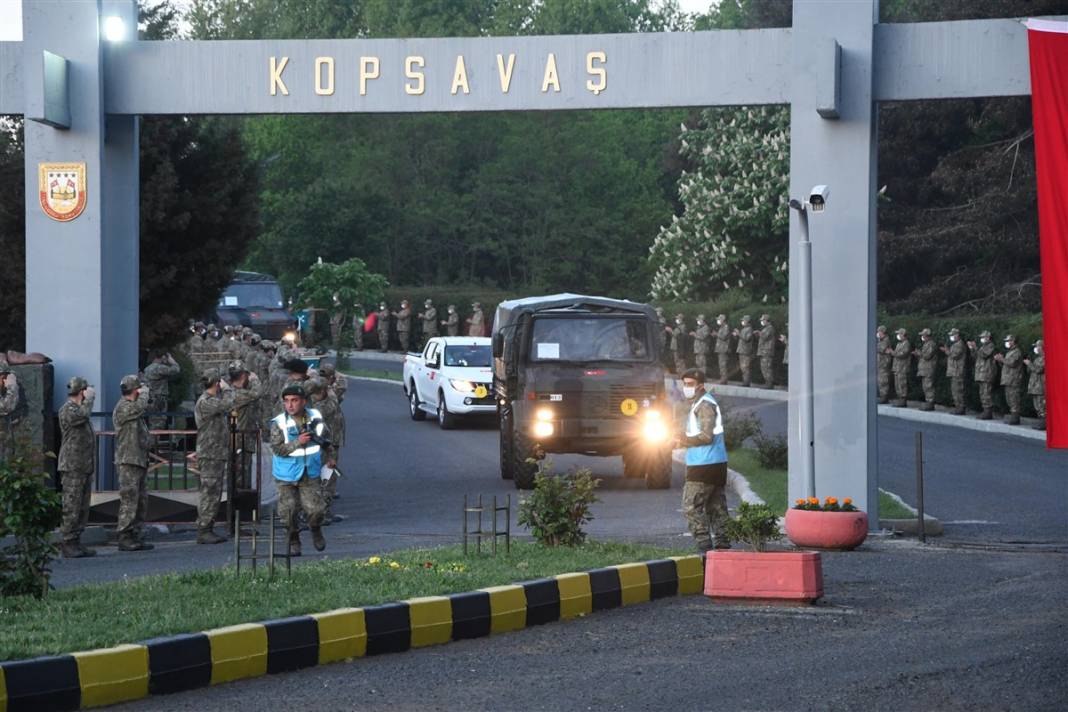 TSK Romanya için yola çıktı 1