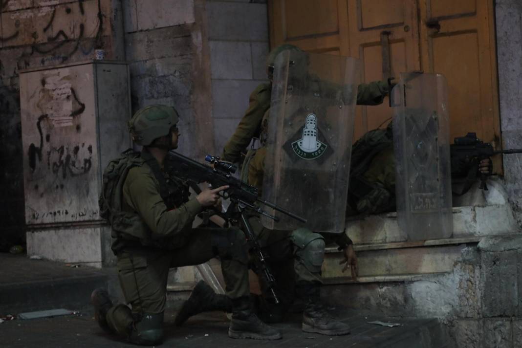 El Halil'de Gazze protestosu 10