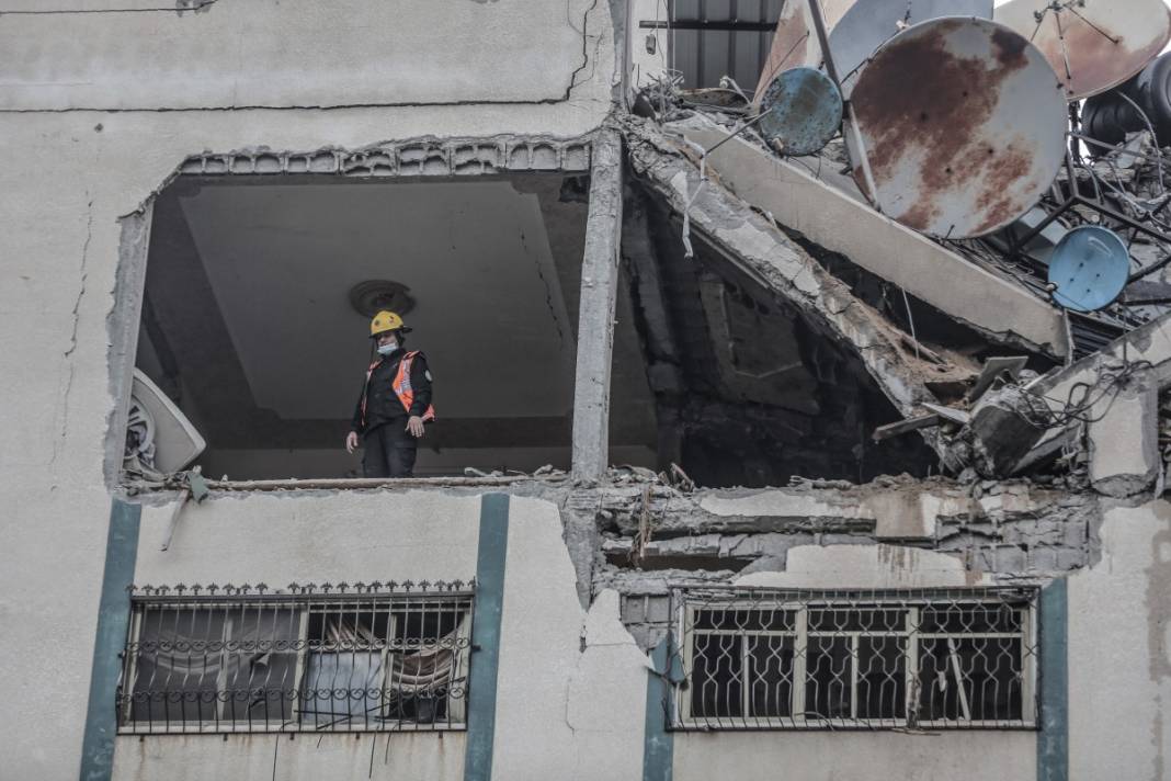 İsrail ordusu Gazze'yi yerle bir etti: Bombardıman sonrası çarpıcı fotoğraflar 8