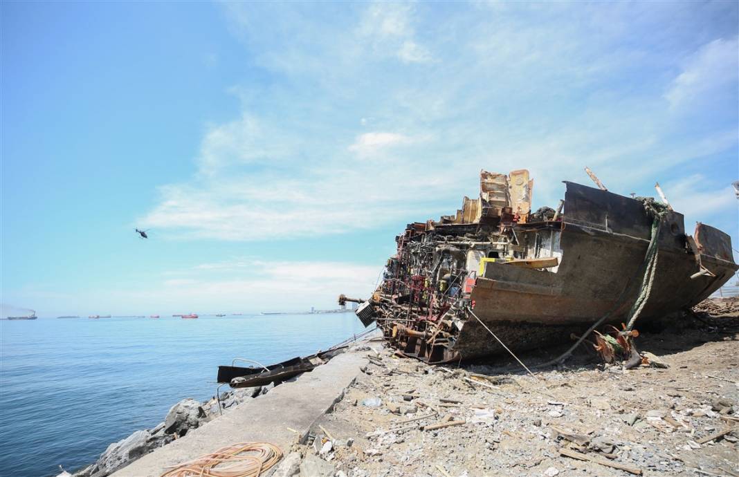 4 ayın ardından son parça da denizden çıkarıldı 1