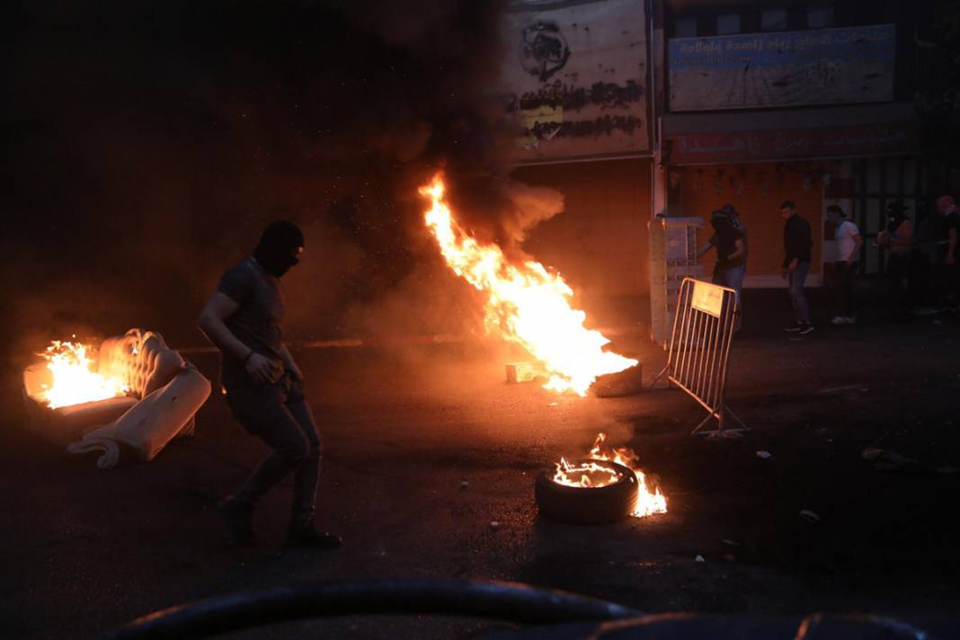 El Halil'de Gazze protestosu 3