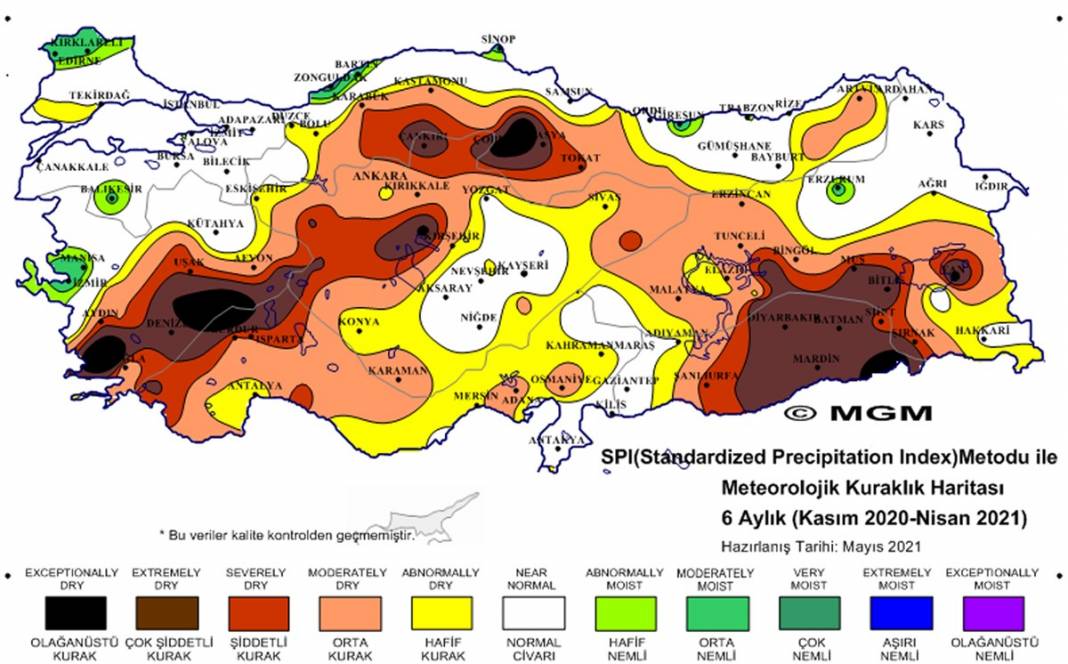 Ülkece yanıyoruz tek normal Marmara 8