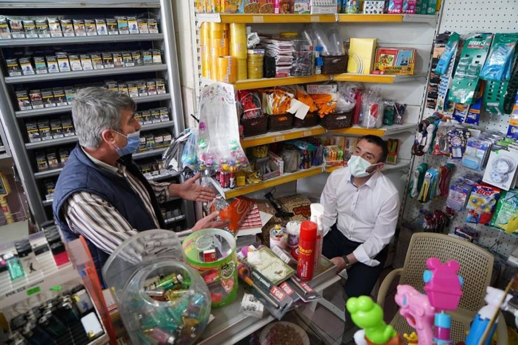 Belediye bakkallardaki veresiye defterlerini kapadı 3