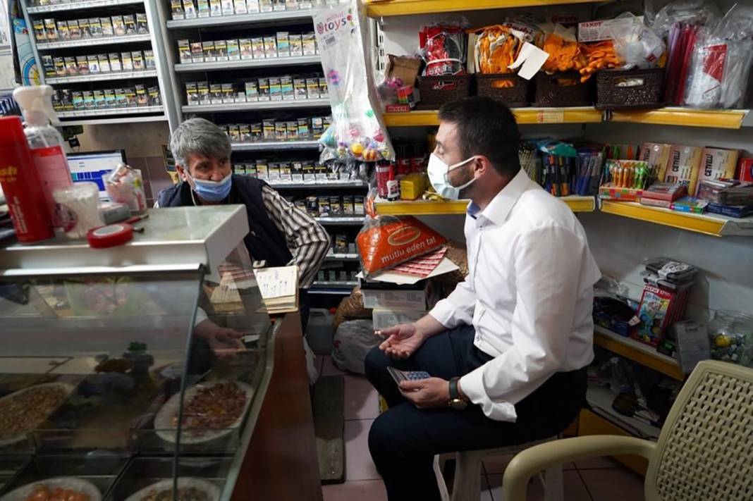 Belediye bakkallardaki veresiye defterlerini kapadı 5