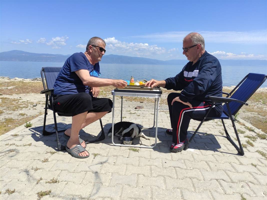 Milyonluk manzarada bedava tatil! Akın ettiler 11