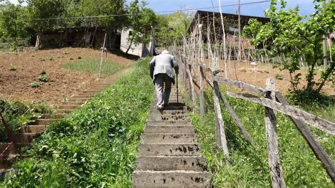 Fıkra gibi ama gerçek! Komşuların 'inat merdivenleri' 6