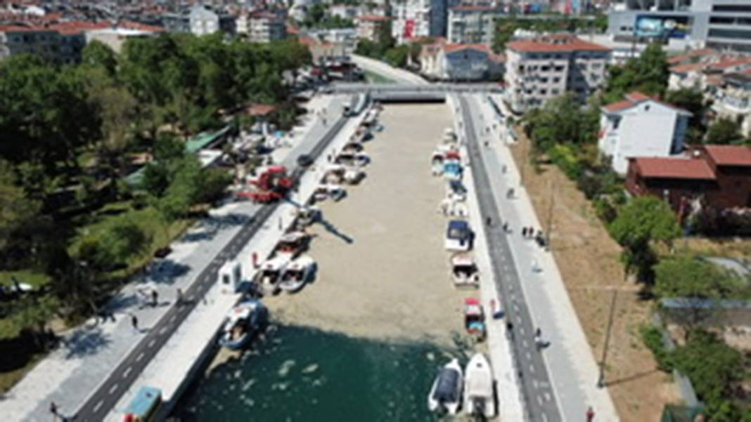 Beton dökülmüş gibi! Kurbağalıdere'yi görenler şaşkın 1