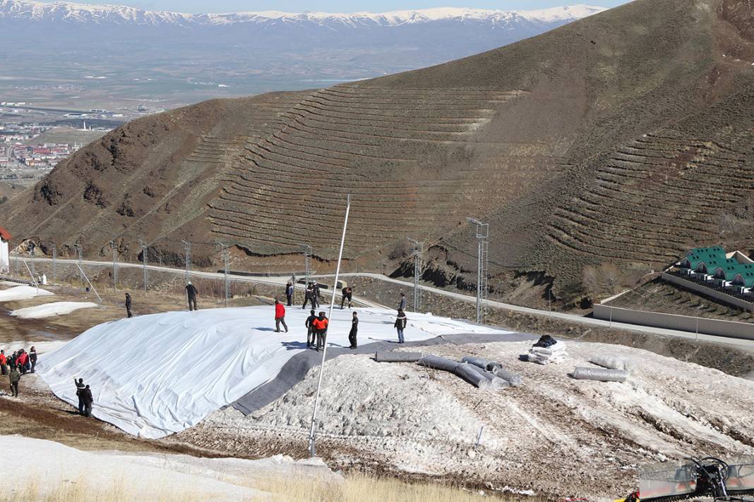 Erzurum'un nimeti... Üzeri örtüldü, 5 ay saklanacak 1