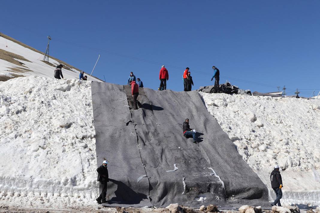 Erzurum'un nimeti... Üzeri örtüldü, 5 ay saklanacak 2