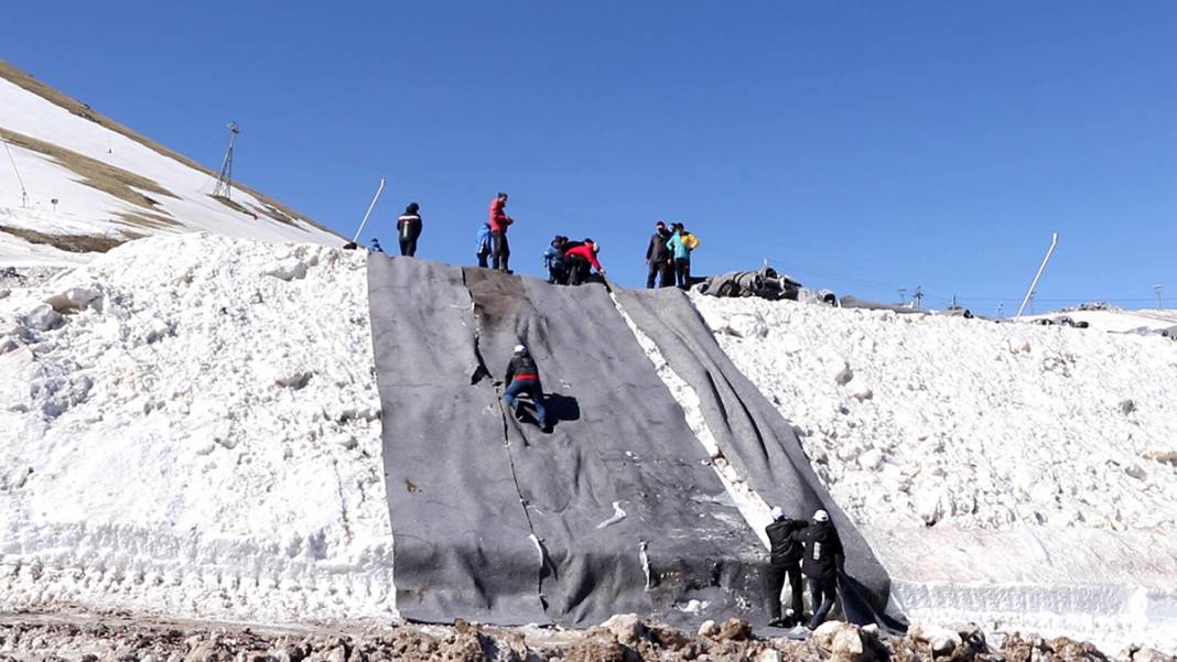 Erzurum'un nimeti... Üzeri örtüldü, 5 ay saklanacak 3