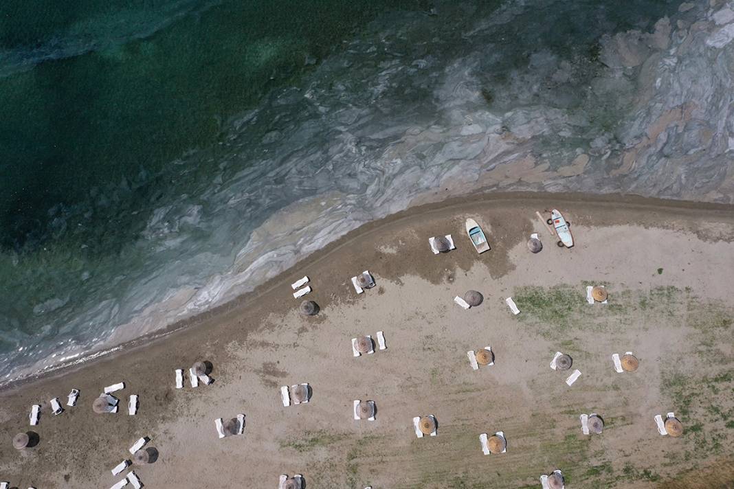 Deniz Salyası Ege'ye yayılıyor 4