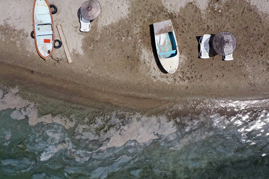 Deniz Salyası Ege'ye yayılıyor 9