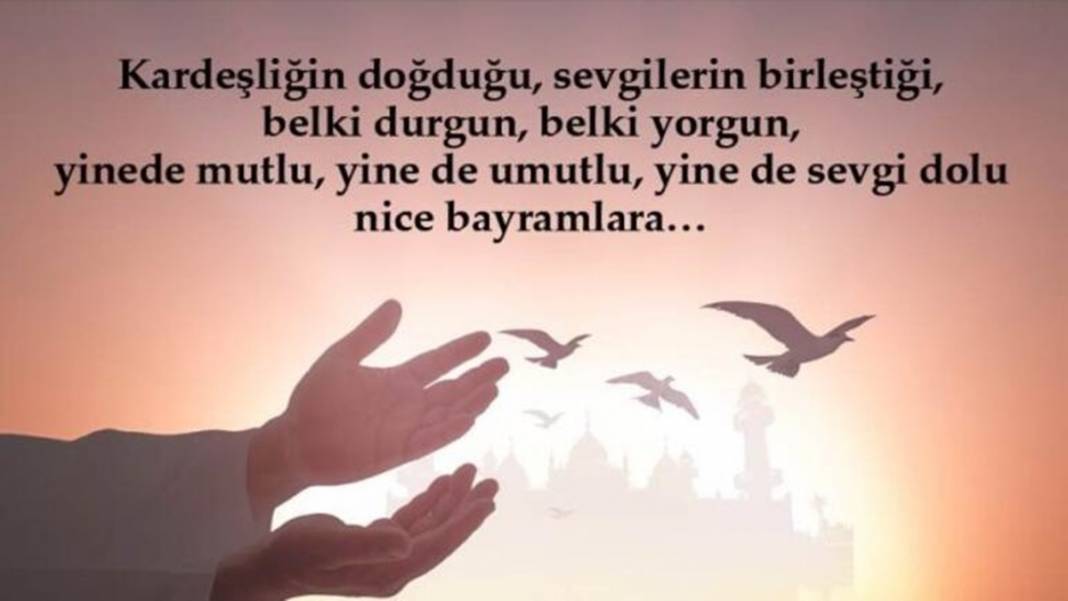 Hayırlı bayramlar! Yeni resimli Kurban Bayramı mesajları 22