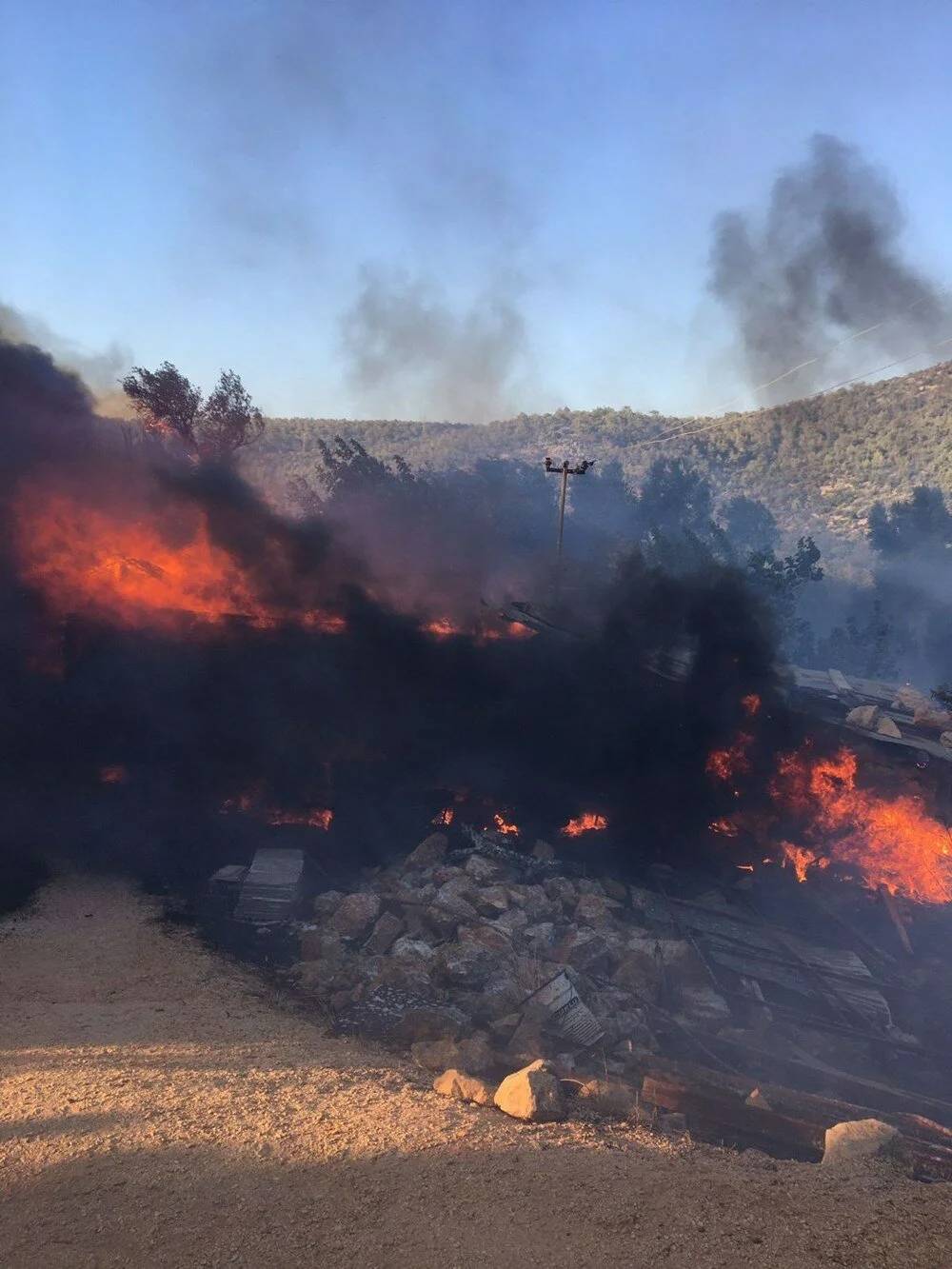 Akdeniz yanıyor! Yangın fırtınası 4 ili sardı 15
