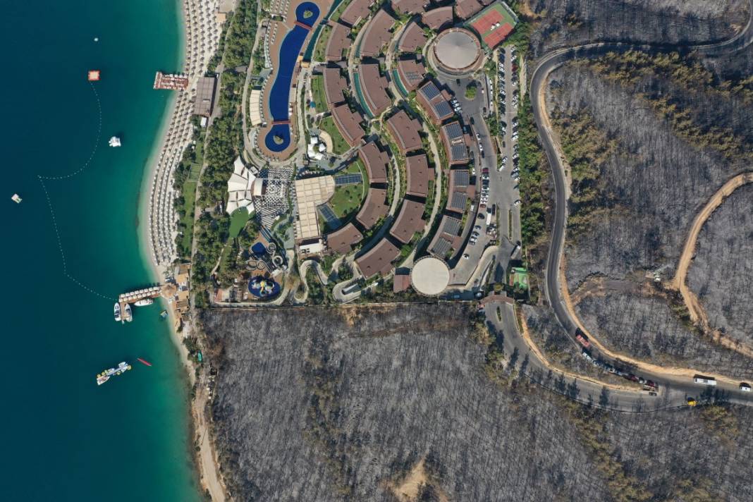 Kahreden manzara! Her yer kül oldu 4