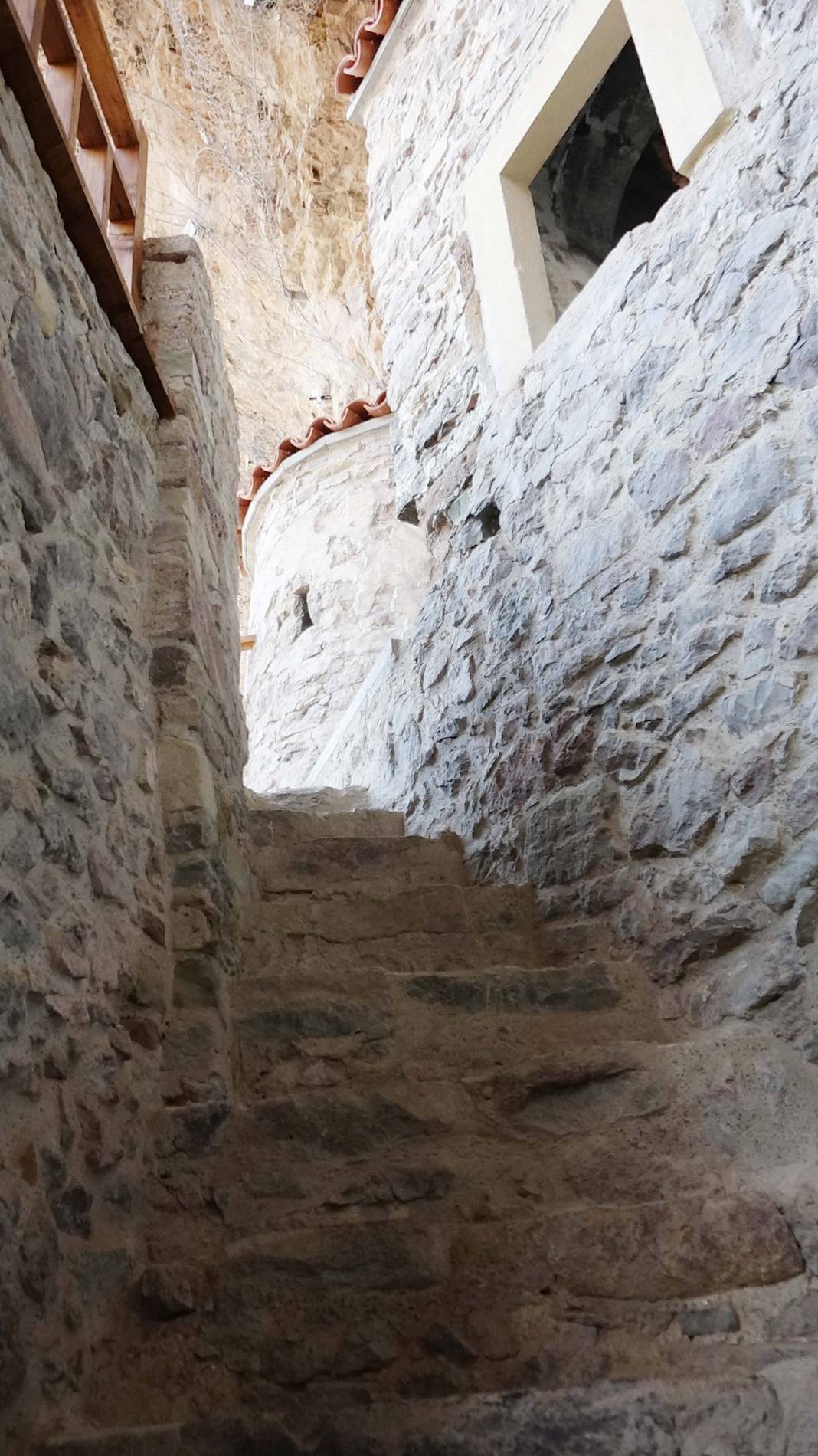 Sümela Manastırı'ndaki gizli mekanlar ziyarete açıldı 4
