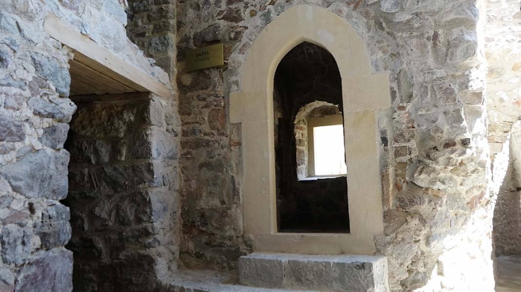 Sümela Manastırı'ndaki gizli mekanlar ziyarete açıldı 6