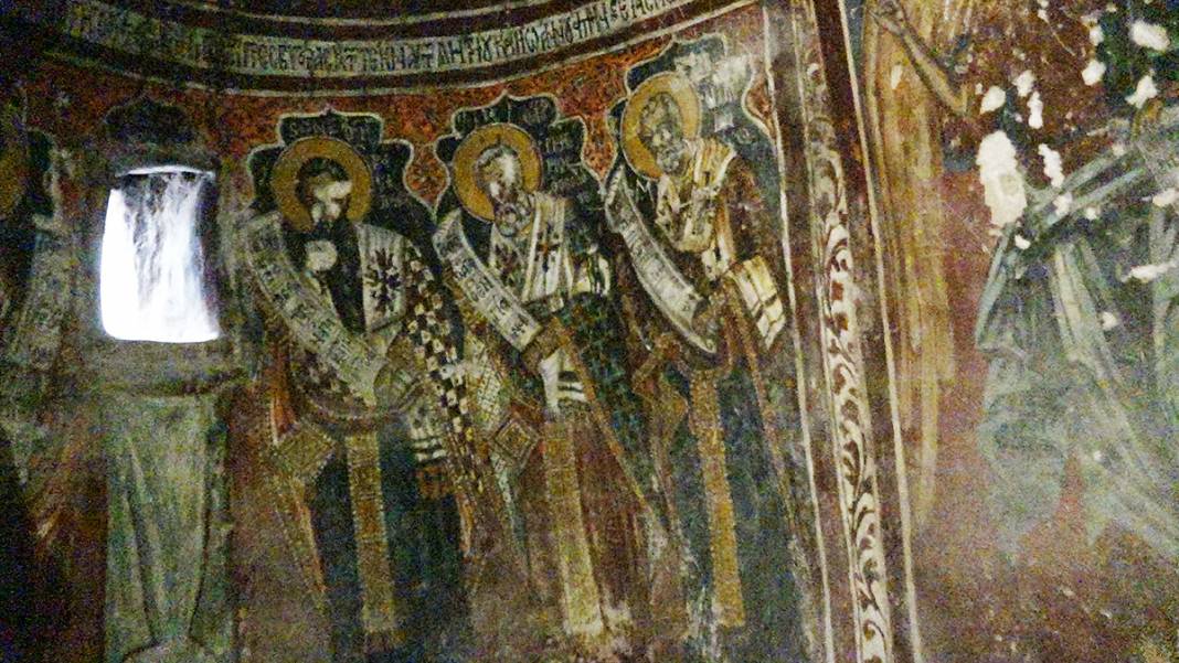 Sümela Manastırı'ndaki gizli mekanlar ziyarete açıldı 8