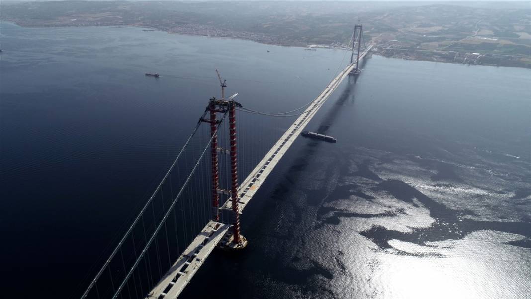 1915 Çanakkale Köprüsü'nden ilk geçiş bugün 1