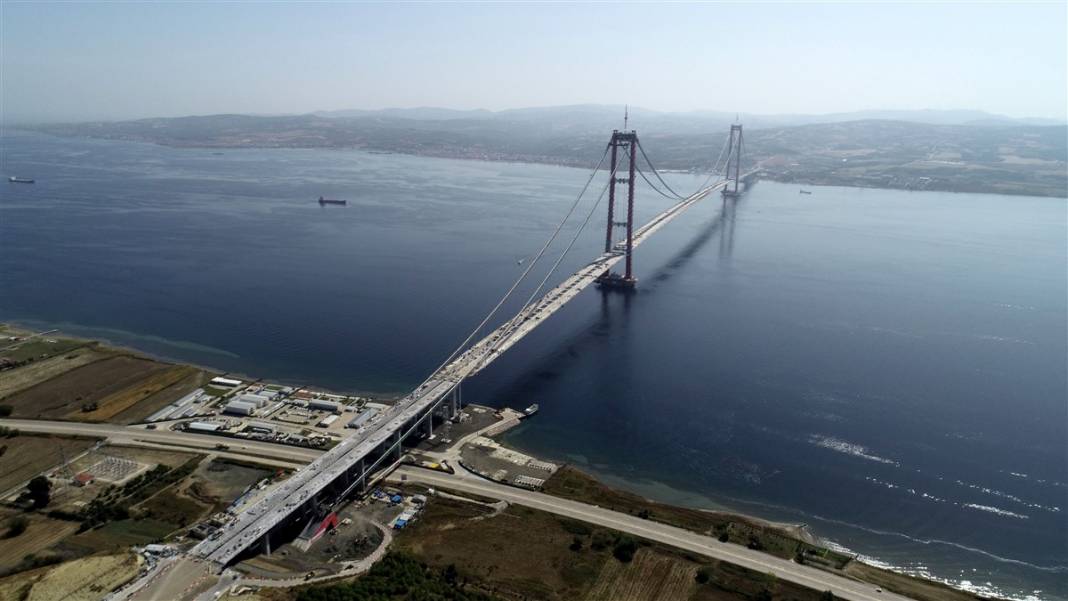 1915 Çanakkale Köprüsü'nden ilk geçiş bugün 4