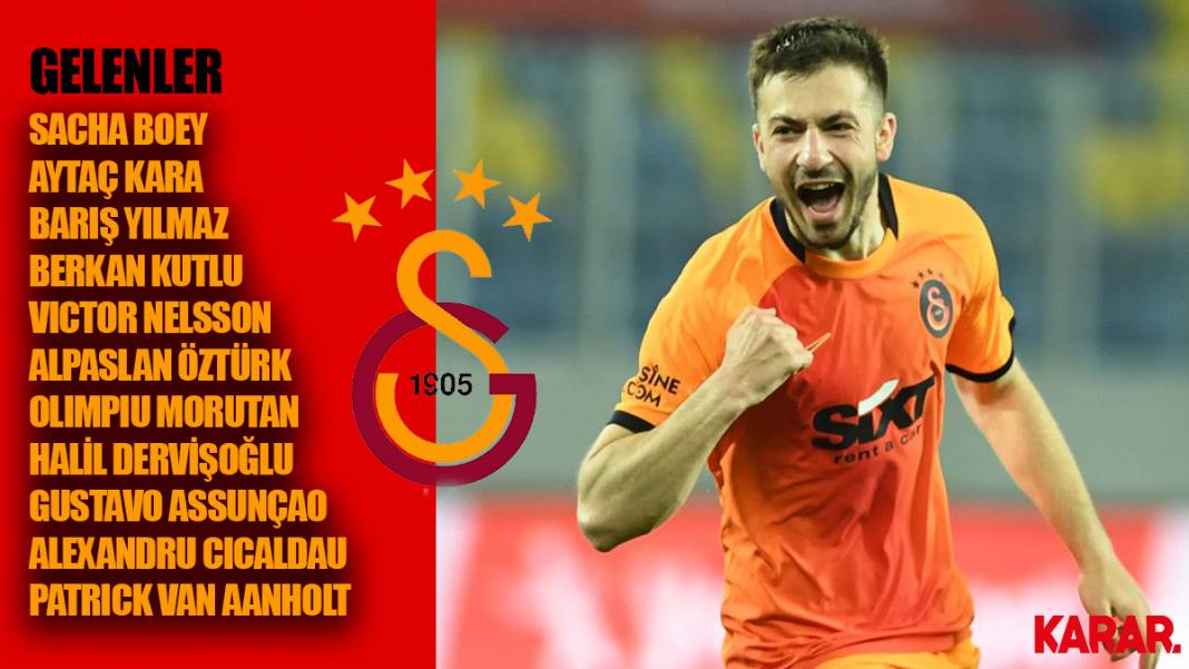 Süper Lig'de bu sezon 4 büyük kulübe kimler geldi, kimler gitti? 3