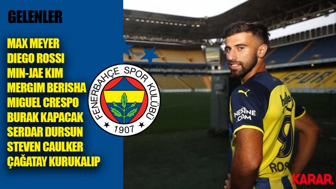Süper Lig'de bu sezon 4 büyük kulübe kimler geldi, kimler gitti? 5